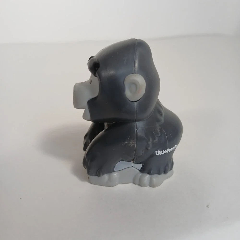 Fisher Price Little People Polar Bear Seal & Gorilla - Zoo Animal Lot Of 3